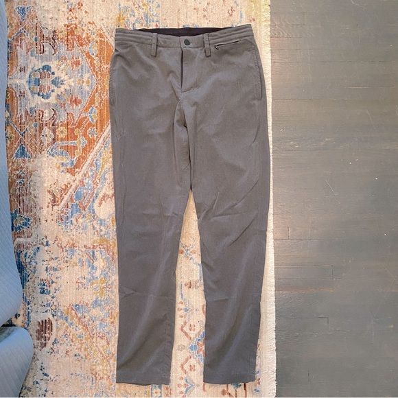 Zella Pants Mens Zella Hybrid Tech Commuter Pants Grey 32 Poshmark